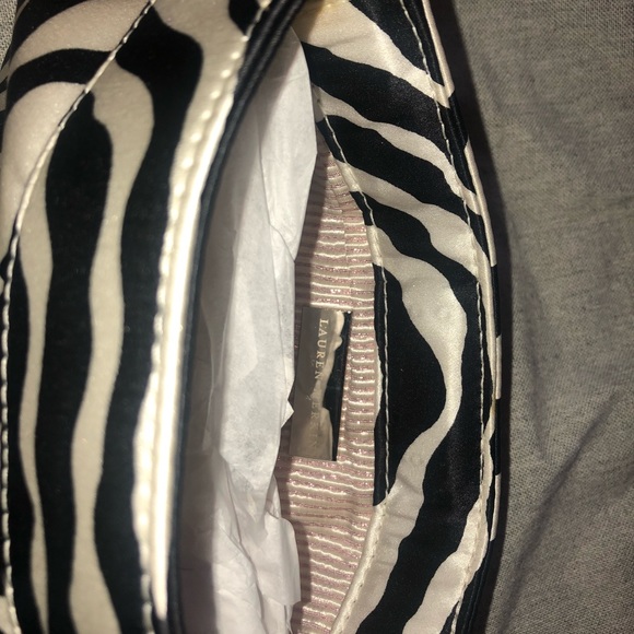 Lauren Merkin Black & White clutch NWT - Picture 4 of 4